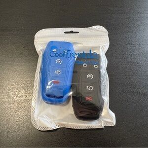 Ford Blue and Black Key Fob Covers